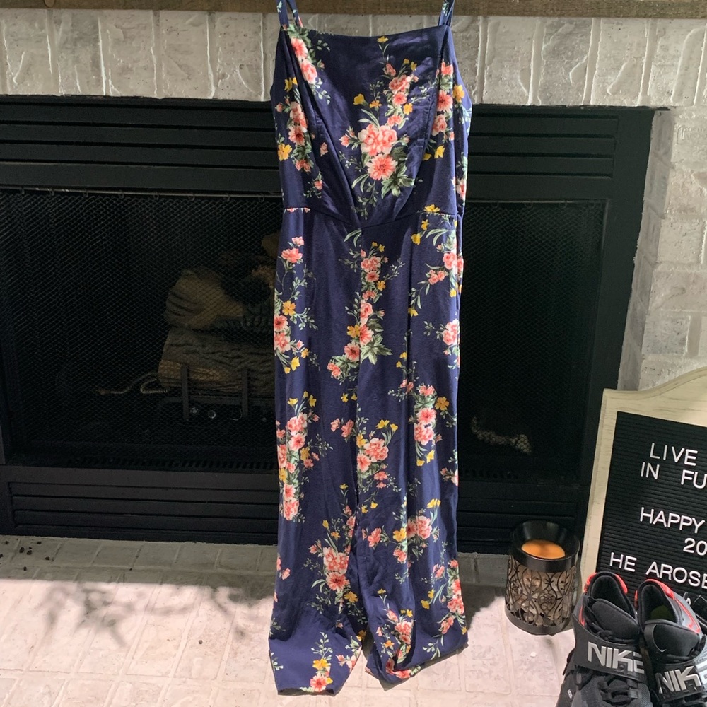 Girls floral jumper